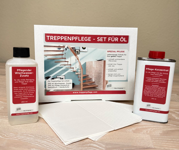 Treppenpflege-Set Öl